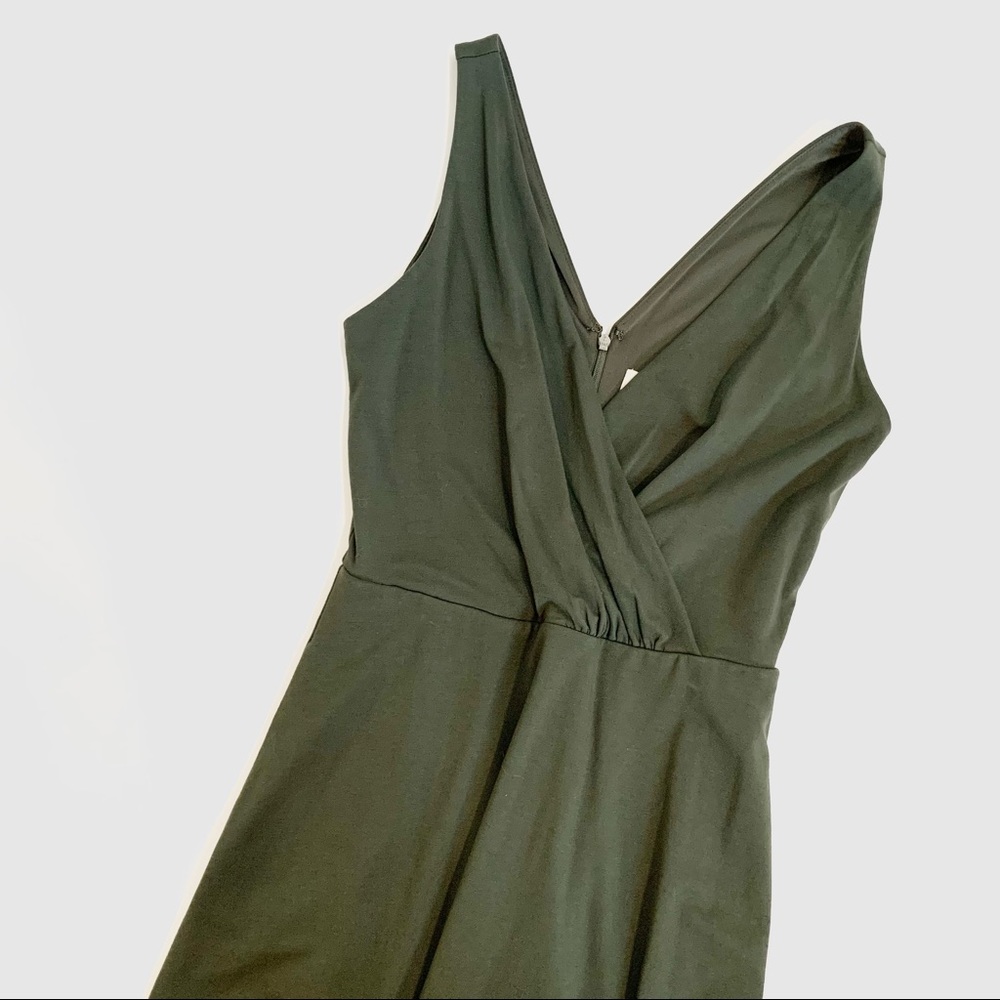 LOFT A-Line Crossover Dress